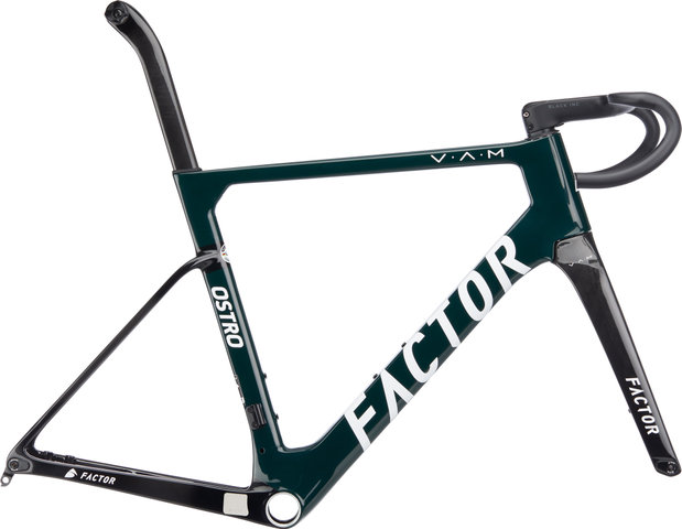 Factor OSTRO V.A.M. Disc Carbon Rahmenkit Modell 2023 - factor racing green/56 cm