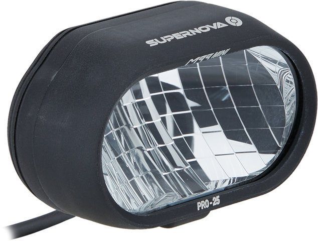 M99 Mini Pro-25 LED E-bike Front Light w/ StVZO approval - 2022 Model - black/1500 lumens