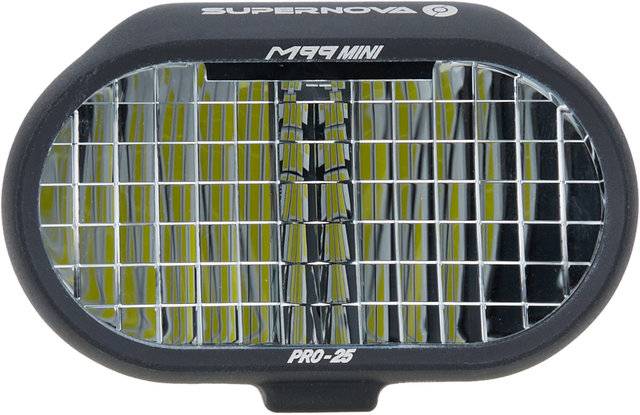 M99 Mini Pro-25 LED E-bike Front Light w/ StVZO approval - 2022 Model - black/1500 lumens