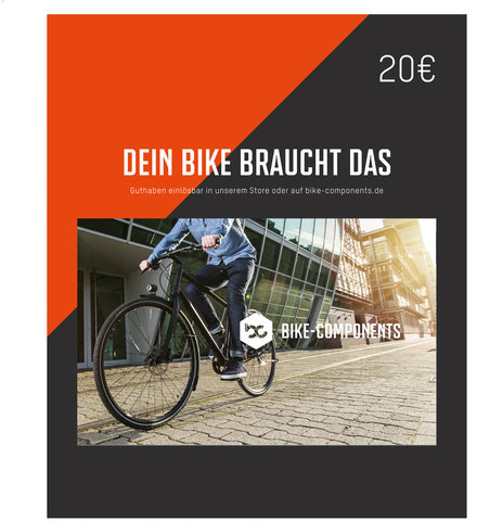 BIKE-COMPONENTS.DE Bon-Cadeau - ville & randonnée/20,- EURO