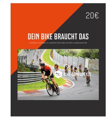 BIKE-COMPONENTS.DE Geschenkgutschein - Rennrad/20,- EURO