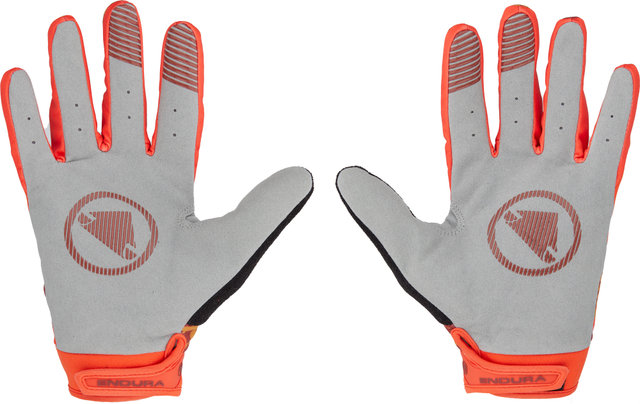 Endura Guantes de dedos completos SingleTrack Windproof - pimiento/M