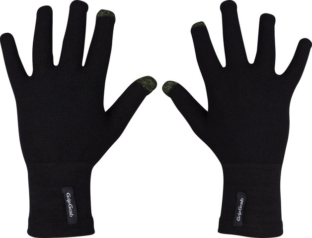 GripGrab Guantes de dedos completos Merino Liner - black/M-L