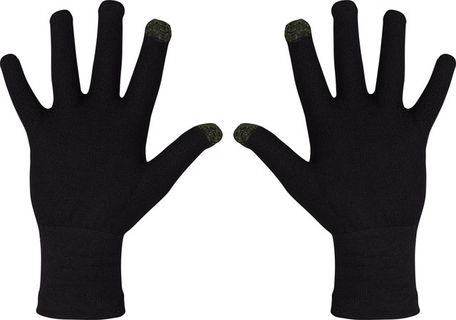 GripGrab Merino Liner Ganzfinger-Handschuhe - black/M-L