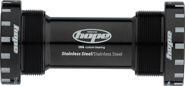 Stainless Steel MTB Bottom Bracket - black/BSA 68/73