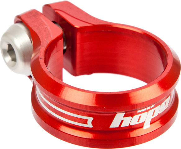 Hope Attache de Selle avec Vis - rouge/34,9 mm