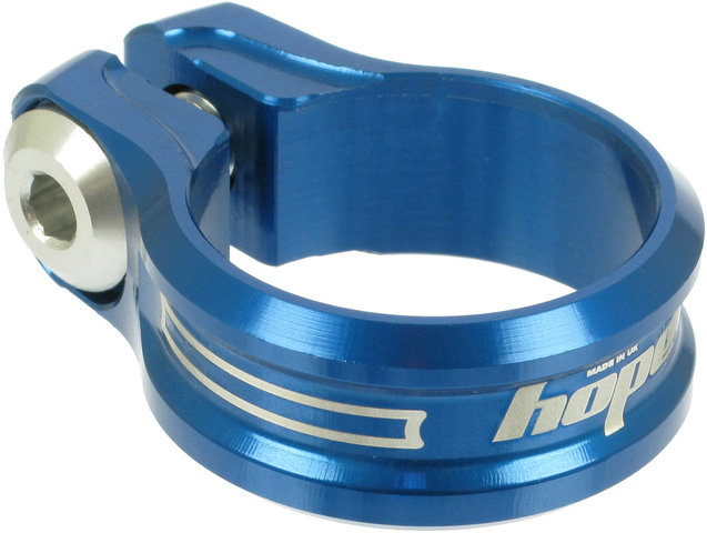 Hope Seatpost Clamp w/ Bolt - blue/36.4 mm