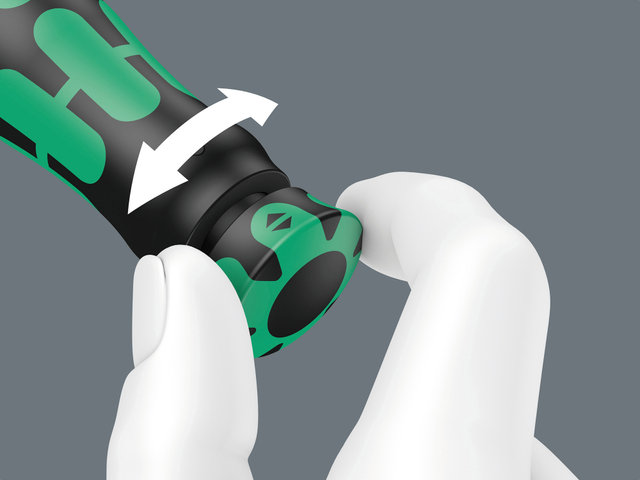 Llave de torsión Click-Torque A 5 - negro-verde/2,5-25 Nm