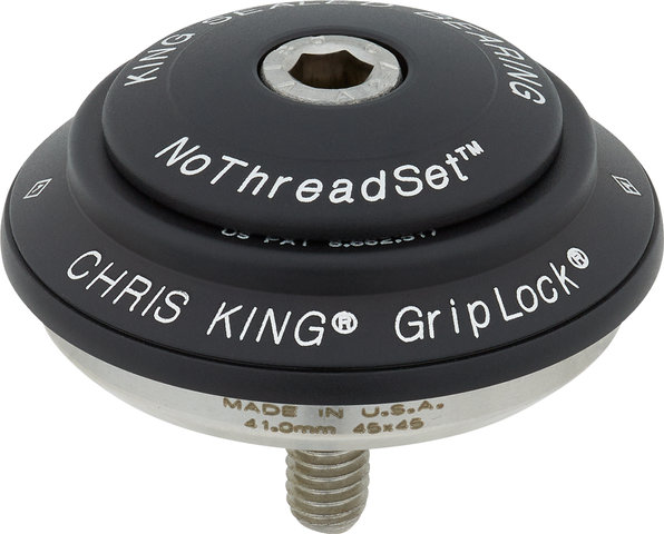 Chris King DropSet 3 IS41/28.6 - IS52/40 GripLock Headset - matte jet/IS41/28.6 - IS52/40