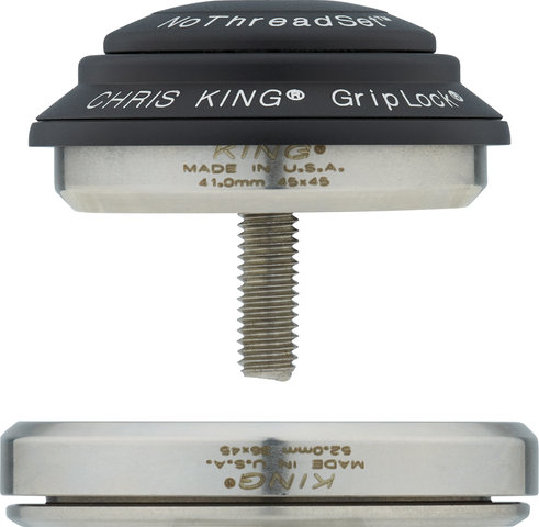 DropSet 3 IS41/28,6 - IS52/40 GripLock Steuersatz - matte jet/IS41/28,6 - IS52/40