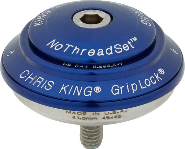 Chris King DropSet 3 IS41/28.6 - IS52/40 GripLock Headset - navy/IS41/28.6 - IS52/40