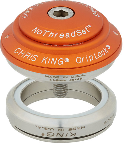 Chris King DropSet 4 IS42/28.6 - IS42/30 GripLock Headset - matte mango/IS42/28.6 - IS42/30