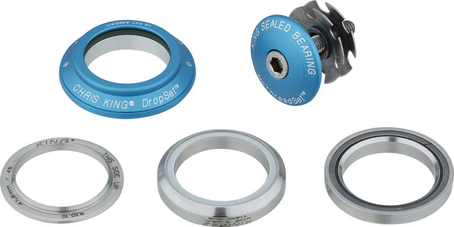 Chris King DropSet 4 IS42/28.6 - IS42/30 GripLock Headset - matte turquoise/IS42/28.6 - IS42/30