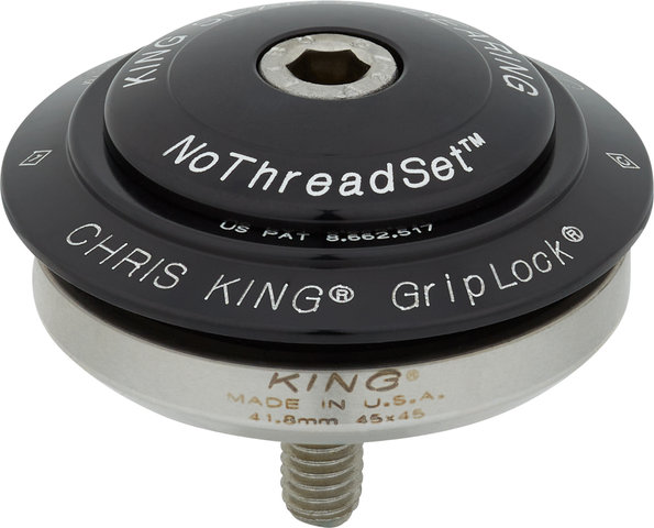 Chris King DropSet 5 IS42/28.6 - IS52/40 GripLock Headset - black/IS42/28.6 - IS52/40