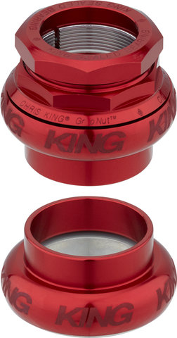 Chris King Juego de dirección roscado GripNut Sotto Voce EC30/25,4-EC30/26-M.f.p. - red/EC30/25,4 - EC30/26