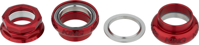 Chris King Jeu de Direction Fileté GripNut Sotto Voce EC30/25,4-EC30/26 - fin - red/EC30/25,4 - EC30/26