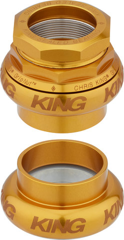 Chris King Juego de dirección roscado GripNut Sotto Voce EC30/25,4-EC30/26-M.f.p. - gold/EC30/25,4 - EC30/26