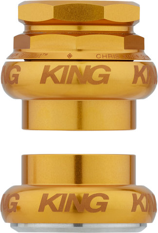 Chris King GripNut Sotto Voce EC30/25.4-EC30/26 Threaded Headset - Closeout - gold/EC30/25.4 - EC30/26