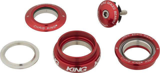 Chris King InSet i8 ZS44/28.6 - EC44/33 GripLock Headset - red/ZS44/28.6 - EC44/33