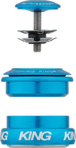 Chris King Jeu de Direction InSet i8 ZS44/28,6 - EC44/33 GripLock - matte turquoise/ZS44/28,6 - EC44/33