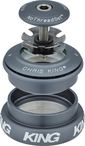 Chris King Juego de dirección InSet i8 ZS44/28,6 - EC44/33 GripLock - matte slate/ZS44/28,6 - EC44/33