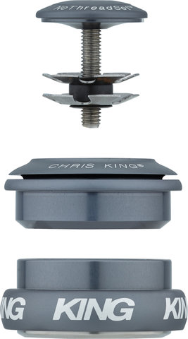 Chris King Juego de dirección InSet i8 ZS44/28,6 - EC44/33 GripLock - matte slate/ZS44/28,6 - EC44/33