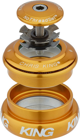 Chris King Juego de dirección InSet i8 ZS44/28,6 - EC44/33 GripLock - gold/ZS44/28,6 - EC44/33