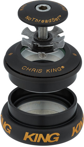 Chris King Juego de dirección InSet i8 ZS44/28,6 - EC44/33 GripLock - two tone-black-gold/ZS44/28,6 - EC44/33