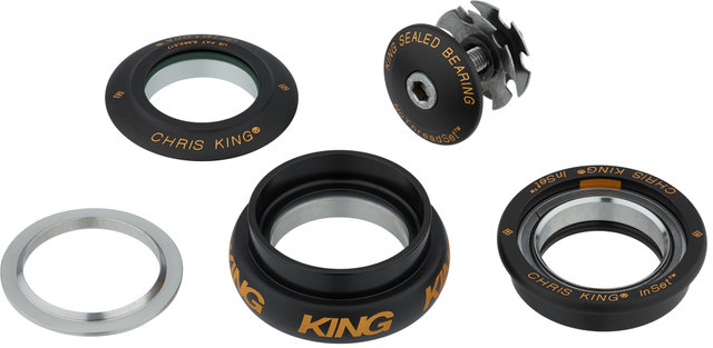 InSet i8 ZS44/28,6 - EC44/33 GripLock Steuersatz - two tone-black-gold/ZS44/28,6 - EC44/33