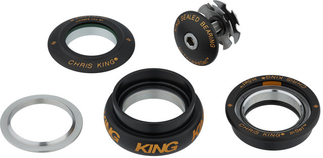 Chris King InSet i8 ZS44/28,6 - EC44/33 GripLock Steuersatz - two tone-black-gold/ZS44/28,6 - EC44/33