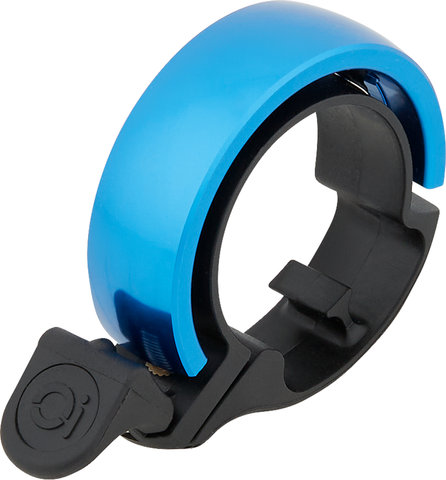 Knog Oi Fahrradklingel - black-blue/large