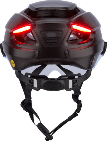 LUMOS Ultra E-Bike MIPS LED Helm - onyx black/54 - 61 cm