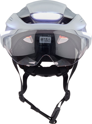 LUMOS Casco Ultra E-Bike MIPS LED - lunar white/54 - 61 cm