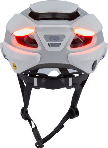 LUMOS Ultra E-Bike MIPS LED Helmet - lunar white/54-61