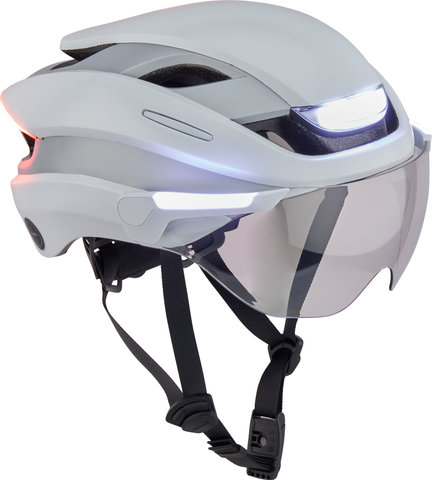 LUMOS Ultra E-Bike MIPS LED Helmet - lunar white/54-61