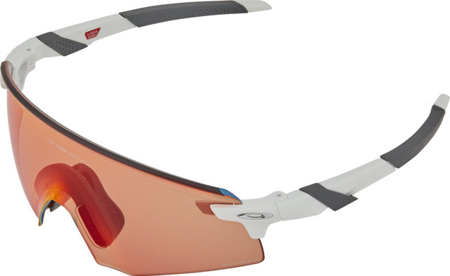 Oakley Lunettes de Sport Encoder - matte white/prizm trail torch