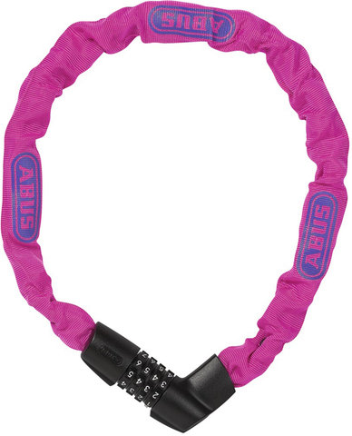 ABUS Chaîne Antivol Tresor 1385/75 - neon pink/75 cm