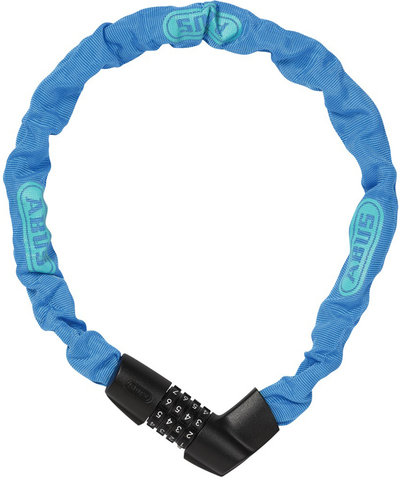 Tresor 1385/75 Kettenschloss - neon blue/75 cm