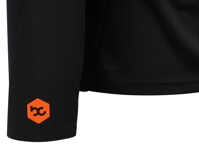 bc original Maillot MTB L/S - black-orange/M