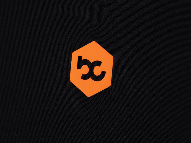 Cuissard Court Race Bib Shorts - black-orange/L