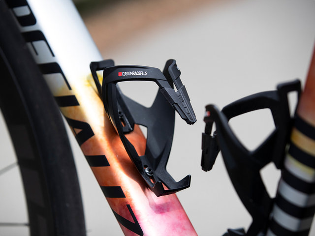 Elite Custom Race Plus Bottle Cage - black gloss-black/universal