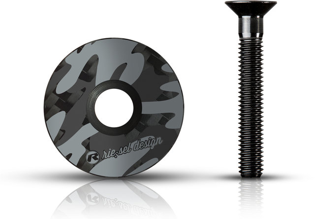 rie:sel stem:cap Top Cap 1 1/8" - 2020 Model - camo II/1 1/8"