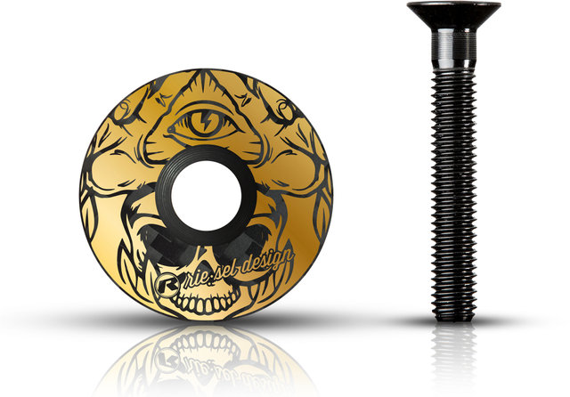 rie:sel stem:cap Ahead Kappe 1 1/8" Modell 2020 - illuminati/1 1/8"