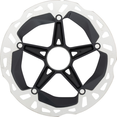 Shimano RT-MT900 Center Lock Brake Rotor for XTR w/ External Teeth - silver-black/180 mm