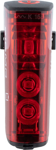 Blaze LED Rücklicht mit Bremslicht mit StVZO-Zulassung - schwarz/universal