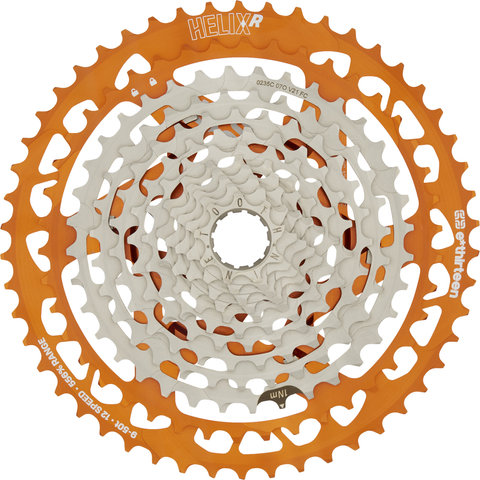 e*thirteen Helix R 12-Speed Cassette - naranja/9-50