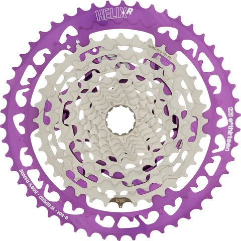 e*thirteen Helix R 12-Speed Cassette - eggplant/9-50