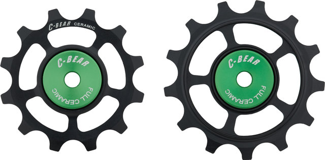 C-BEAR OCM Shimano Dura-Ace 12-speed Full Ceramic Derailleur Pulleys - black/universal