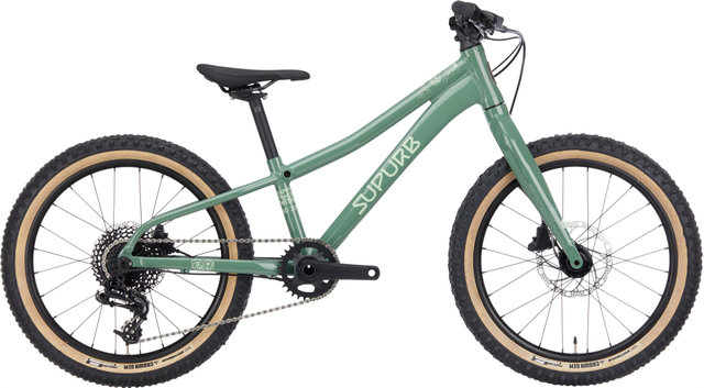 SUPURB BO20 20" Kinderfahrrad - gecko green/universal