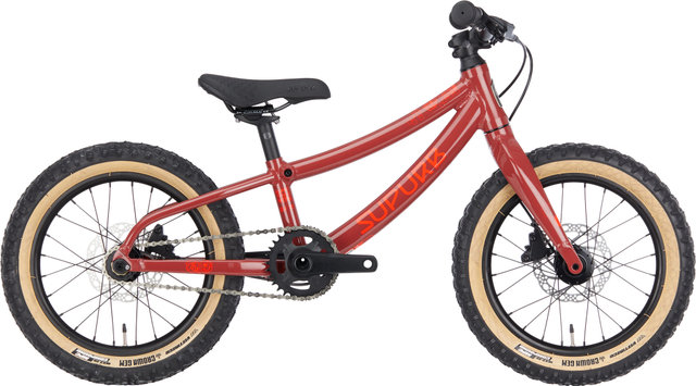 SUPURB BO16 16" Kids Bike - fox red/universal